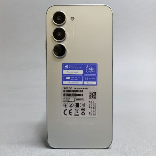 Смартфон TECNO SPARK 40 Pro 8/256ГБ, Dual nano SIM, Moon Titanium