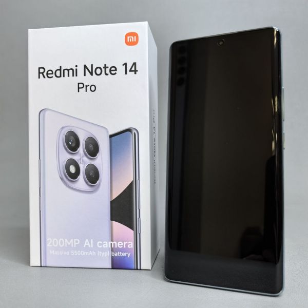 Смартфон Xiaomi Redmi Note 14 Pro 4G 12/512 ГБ RU, Dual nano SIM, голубой