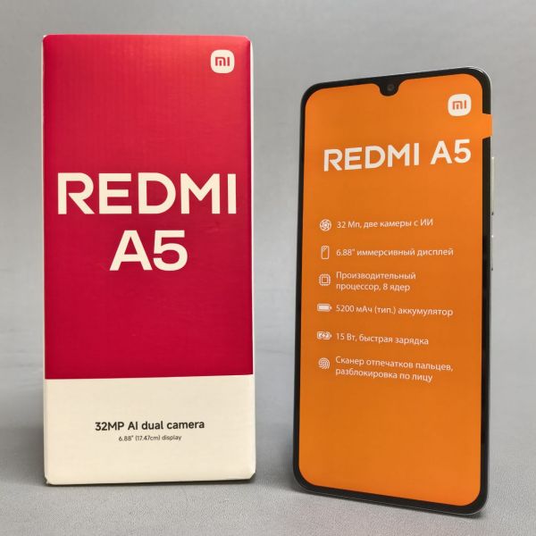 Смартфон Xiaomi Redmi A5 3/64Gb RU, Dual nano SIM, синий