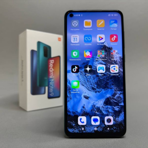 Смартфон Xiaomi Redmi Note 9, 3/64 Gb, Dual nano SIM, Forest Green