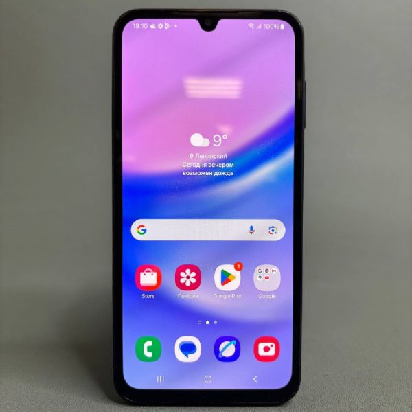 Смартфон Samsung Galaxy A15 4G 4/128 ГБ, Dual nano SIM, темно-синий