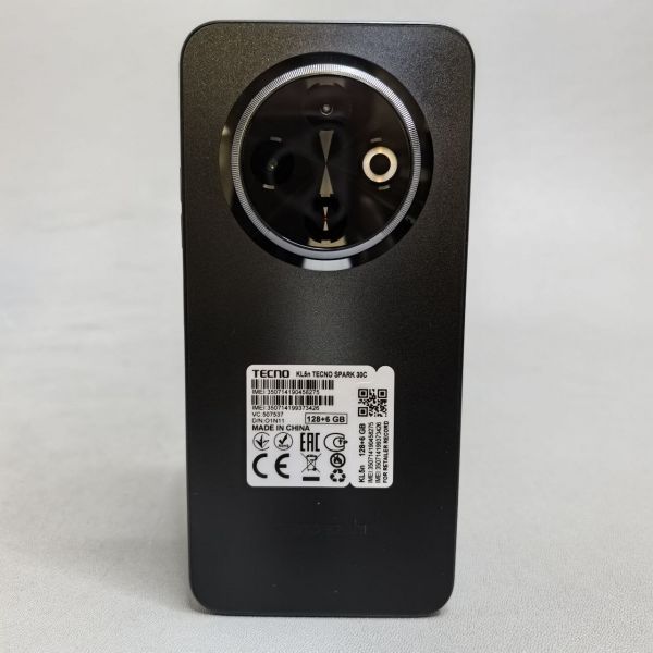 Смартфон Tecno SPARK 30C 6/128Gb Orbit Black