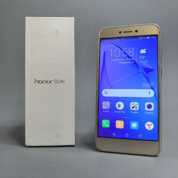 Смартфон HONOR 8 Lite 4/32 ГБ, Dual nano SIM, золотой