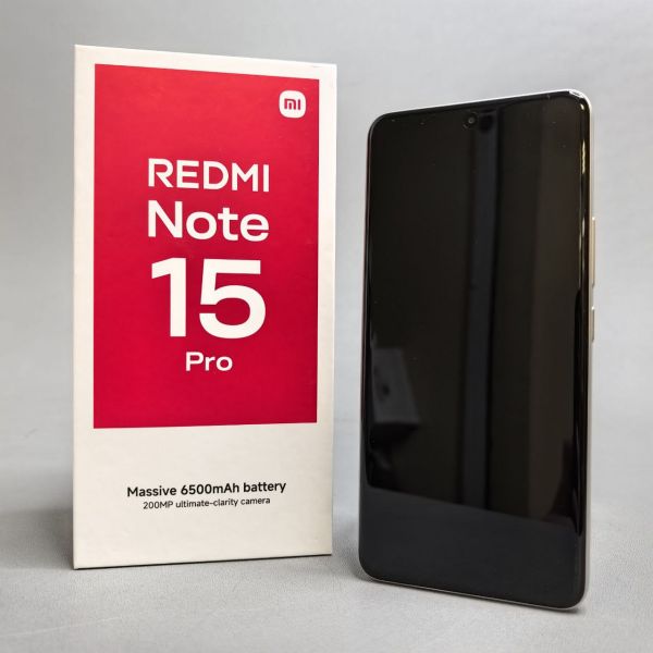 Смартфон Xiaomi Redmi Note 15 Pro 8/256 ГБ RU, Dual nano SIM, Titanium Color