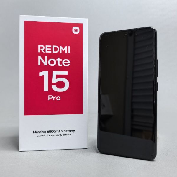 Смартфон Xiaomi Redmi Note 15 Pro 12/256 ГБ RU, Dual nano SIM, Black