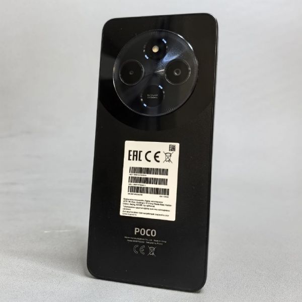 Смартфон Xiaomi POCO C75 6/128 ГБ, Dual nano SIM, Black