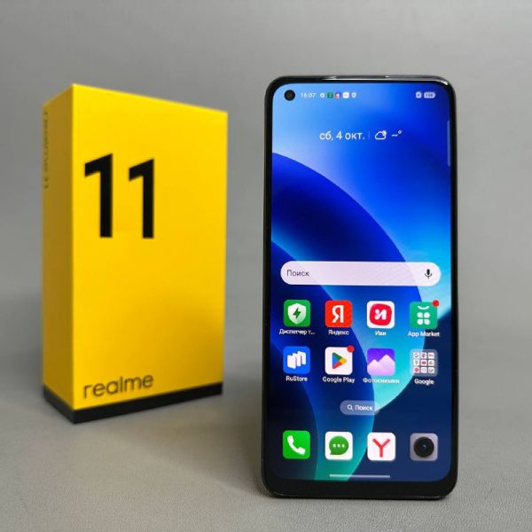Смартфон realme 11 4G 8/128 ГБ RU, Dual nano SIM, черный