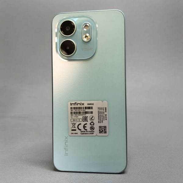 Смартфон Infinix Smart 9 X6532 3/64 ГБ, Dual nano SIM, Mint Green