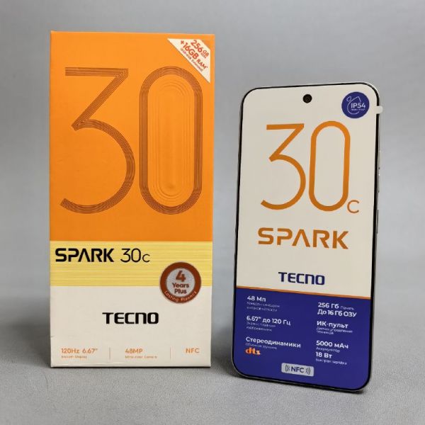 Смартфон Tecno SPARK 30C 8/256Gb Titanium Gold