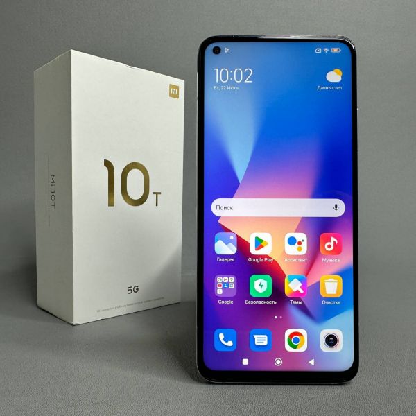 Смартфон Xiaomi Mi 10T 8/128GB, Dual nano SIM, Lunar Silver