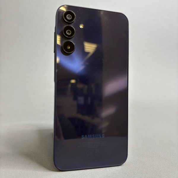 Смартфон Samsung Galaxy A15 4G 4/128 ГБ, Dual nano SIM, темно-синий