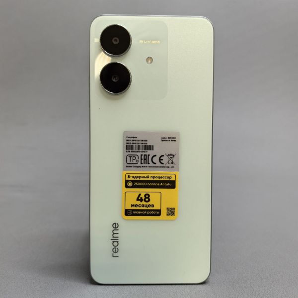 Смартфон Realme Note 60X 4/128 ГБ, Dual nano SIM, зеленый