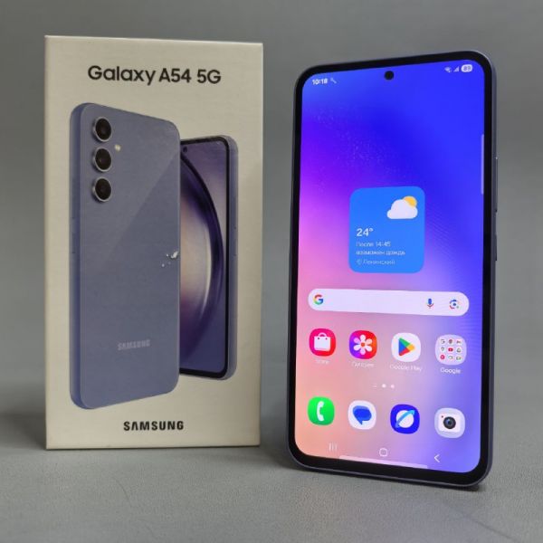 Смартфон Samsung Galaxy A54 5G 8/256 ГБ, Dual nano SIM, лаванда