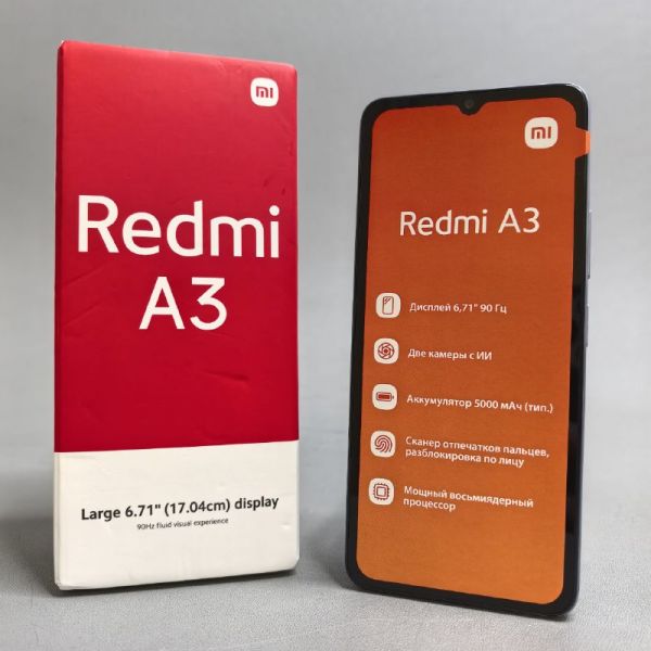 Смартфон Xiaomi Redmi A3 4/128Gb RU, Dual nano SIM, Star Blue