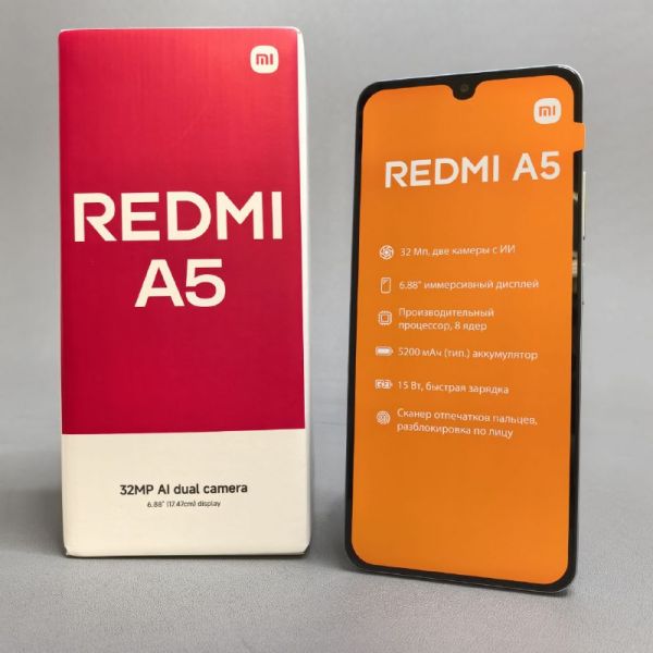Смартфон Xiaomi Redmi A5 4/128Gb RU, Dual nano SIM, синий