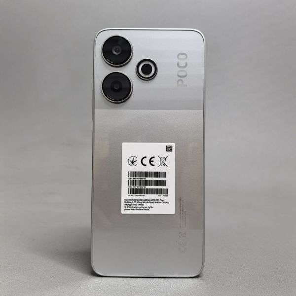 Смартфон Xiaomi Poco M6 4G 6/128 ГБ Global, Dual nano SIM, серебристый
