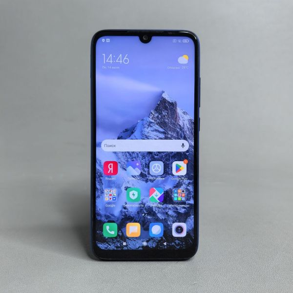 Смартфон Xiaomi Redmi Note 7 3/32 ГБ RU, 2 SIM, нептуновый синий