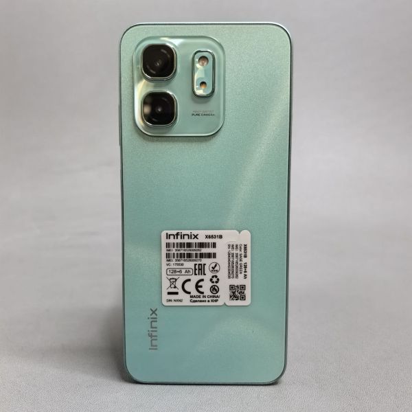 Смартфон Infinix HOT 50i 6/128 ГБ Global для РФ, Dual nano SIM, Sage Green