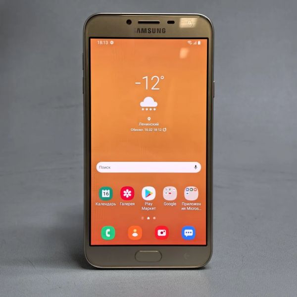 Смартфон Samsung Galaxy J4 (2018) 3/32 Золотой