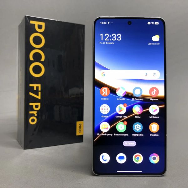 Смартфон Xiaomi Poco F7 Pro 12/512Gb Global, Dual nano SIM, Silver