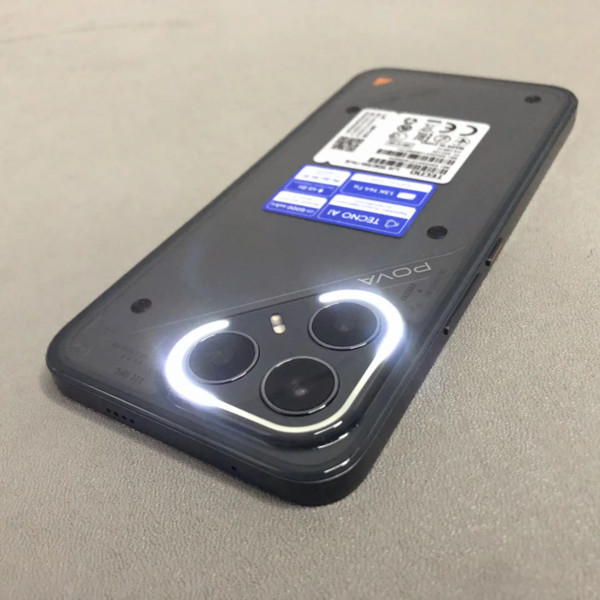 Смартфон Tecno Pova 7 Pro 5G 12/256 ГБ, Dual nano SIM, Geek Black