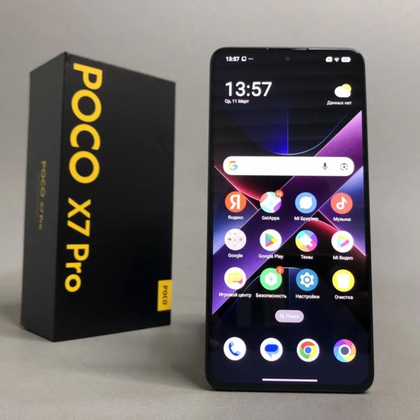 Смартфон Xiaomi POCO X7 Pro, 12/512 ГБ, Global, Dual nano SIM, черный