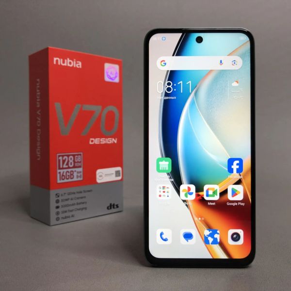 Смартфон Nubia V70 Design 8/128 ГБ Global, Dual nano SIM, Jade Green