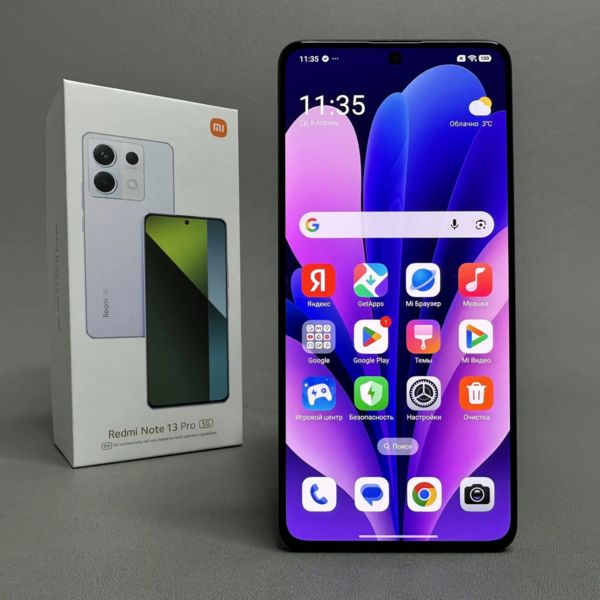 Смартфон Xiaomi Redmi Note 13 Pro 5G 8/256 ГБ Global, Dual: nano SIM + eSIM, midnight black