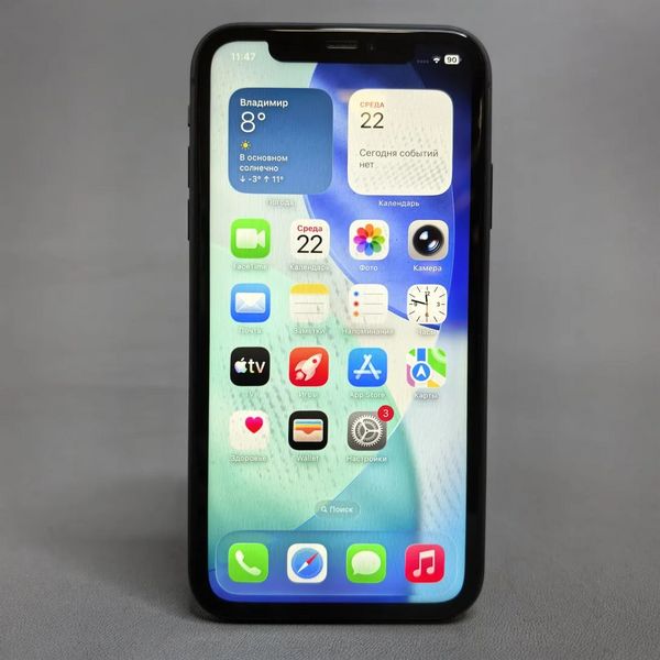 Смартфон Apple iPhone 11 128 ГБ RU, Dual: nano SIM + eSIM, черный
