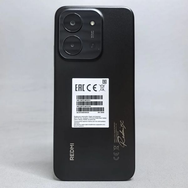 Смартфон Xiaomi Redmi 15C 4/128 ГБ, Dual nano SIM, черный 