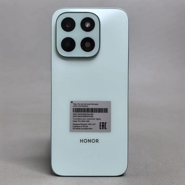 Смартфон HONOR X6c 6/128 ГБ Global для РФ, Dual nano SIM, океанический голубой