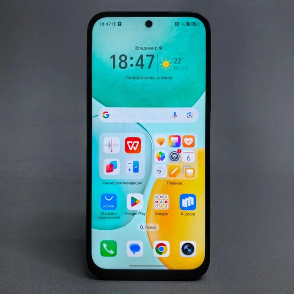 Смартфон HONOR X6c 6/128 ГБ Global для РФ, Dual nano SIM, полночный черный