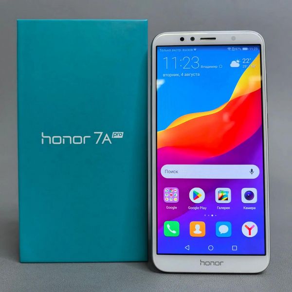 Смартфон HONOR 7A Pro, 2/16 ГБ, 2 nano SIM, золотистый