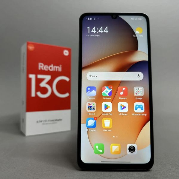 Смартфон Xiaomi Redmi 13C 4/128 ГБ, Dual nano SIM, синий