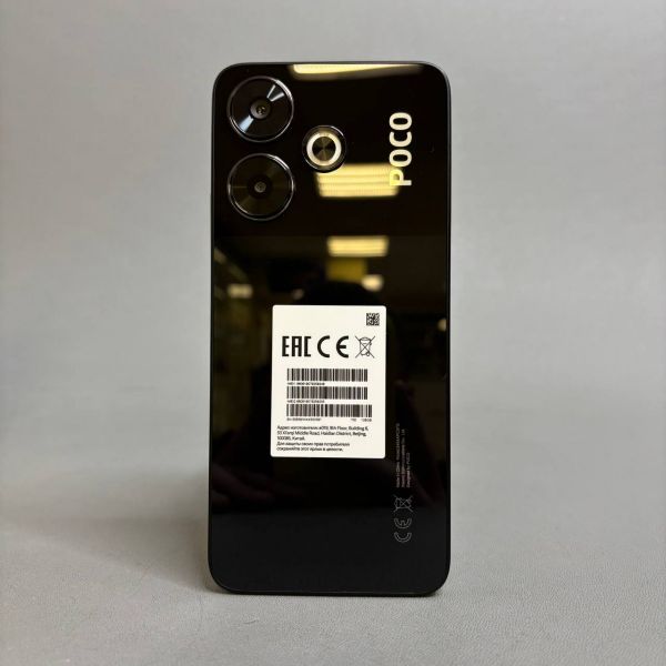 Смартфон Xiaomi Poco M6 4G 6/128 ГБ RU, Dual nano SIM, Black