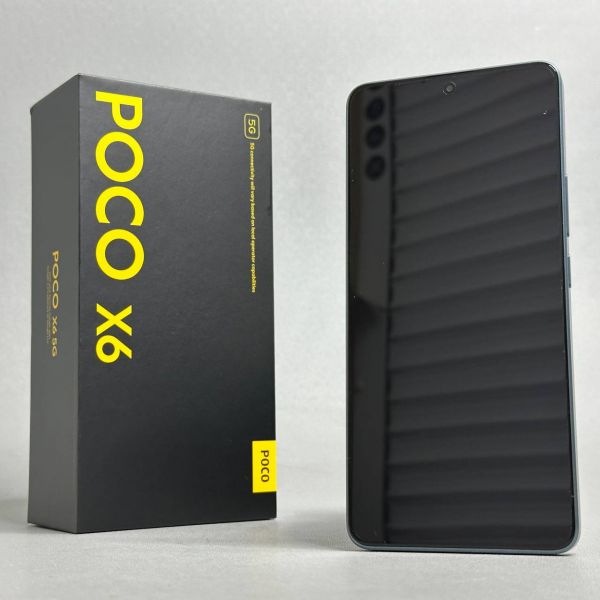 Смартфон Xiaomi POCO X6 5G 12/256 ГБ, Dual nano SIM, Blue