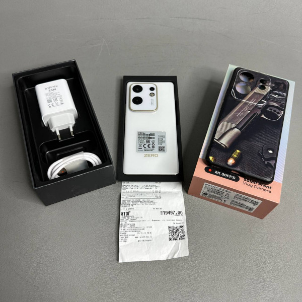 Смартфон Infinix Zero 30 4G 8/256 ГБ, 2 nano SIM, white