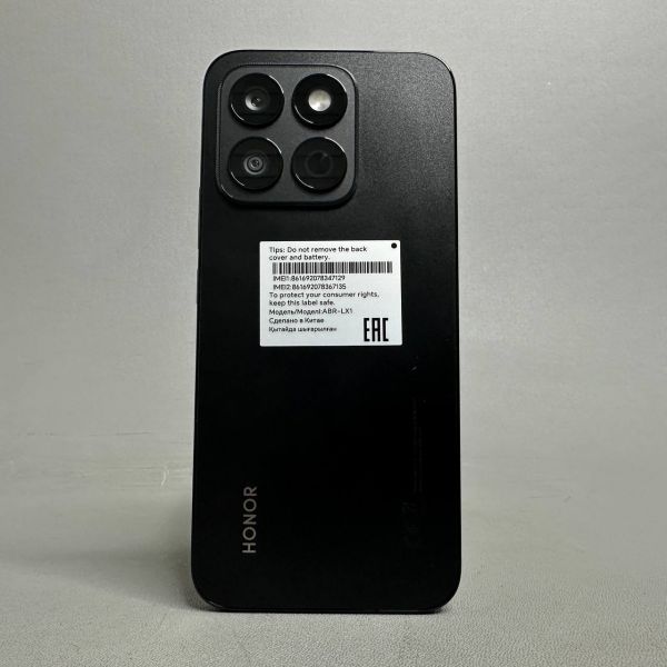 Смартфон HONOR X8C 8/256 ГБ, Dual nano SIM, чёрный