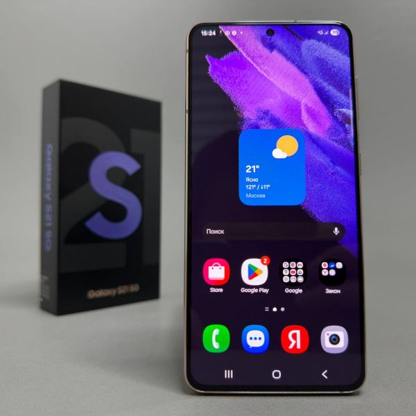 Смартфон Samsung Galaxy S21 5G, 8/256 ГБ, Global,фиолетовый фантом