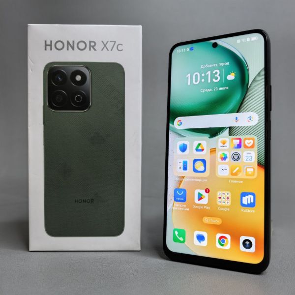 Смартфон HONOR X7c 6/128 ГБ, Dual nano SIM, полночный черный