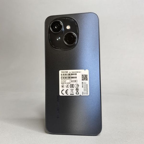 Смартфон TECNO Spark Go 1 3/64Gb RU, Dual nano SIM, startrail black