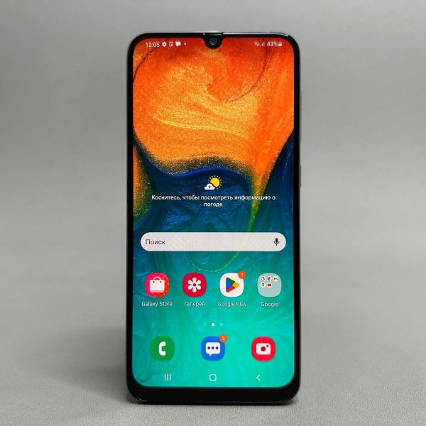 Смартфон Samsung Galaxy A30 4/64 ГБ RU, 2 SIM, Белый