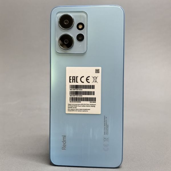 Смартфон Xiaomi Redmi Note 12 4G 8/256 ГБ RU, Dual nano SIM, Ice Blue