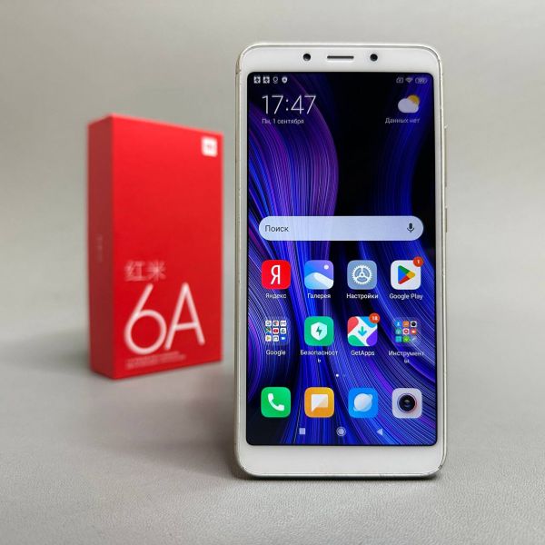 Смартфон Xiaomi Redmi 6A 3/32 ГБ Global, Dual nano SIM, золотой