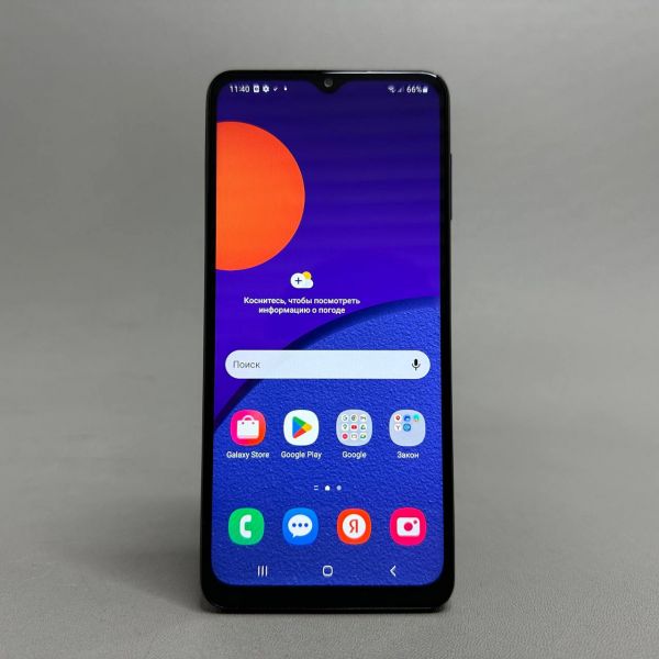 Смартфон Samsung Galaxy M12 3/32 ГБ RU, Dual nano SIM, черный