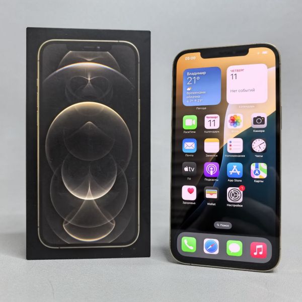 Смартфон Apple iPhone 12 Pro Max 512 ГБ, nano SIM+eSIM, золотой
