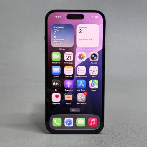 Смартфон Apple iPhone 15 256 ГБ, Dual: nano SIM + eSIM, черный