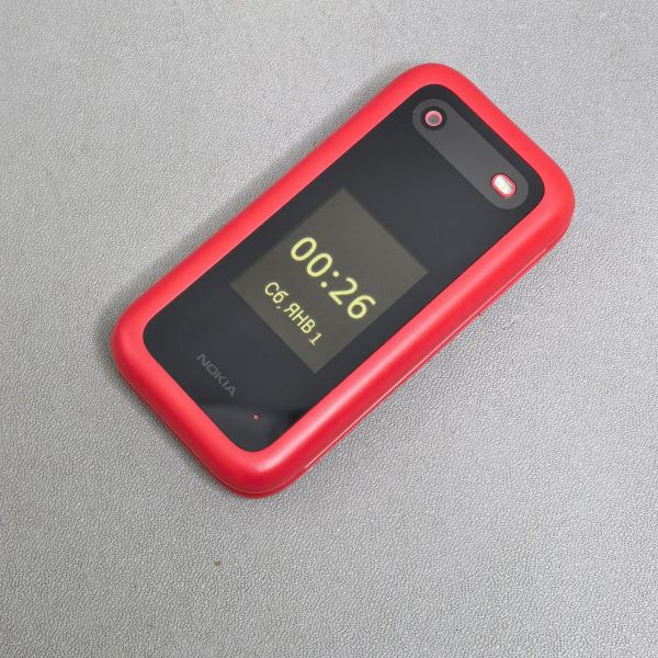 Сотовый телефон Nokia 2660 Flip, Dual nanoSim, красный