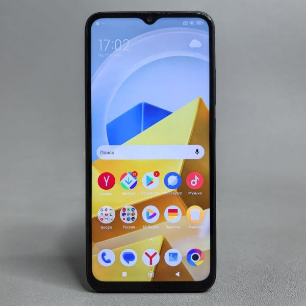Смартфон Xiaomi POCO M5 4/64 ГБ RU, Dual nano SIM, черный