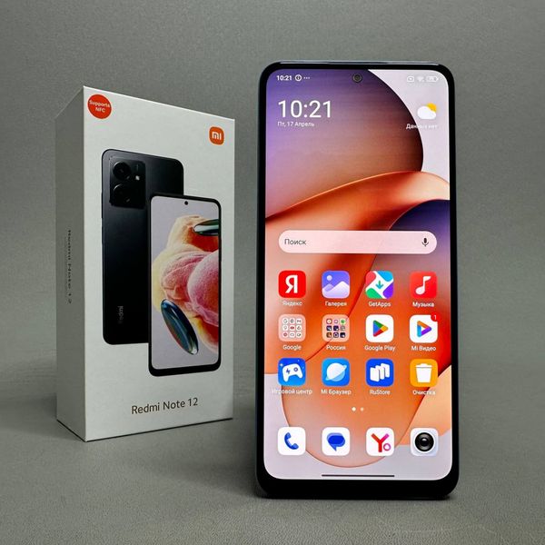 Смартфон Xiaomi Redmi Note 12 4G 6/128 ГБ, EAC, Dual nano SIM, голубой